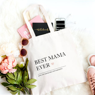 Tote Bag Meilleure maman jamais   Joyeuse Fête des mères