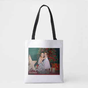 Tote Bag Meilleure maman jamais simple photo personnalisée
