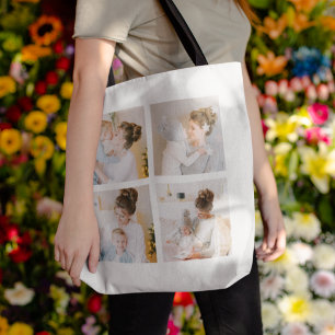 Tote Bag Meilleure Maman Pour Toujours 4 Collage Photo Pers