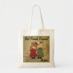 Tote Bag Meilleurs amis pour toujours   Nom do-it-yourself