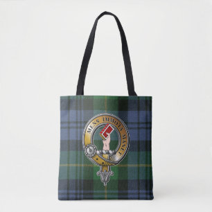 Tote Bag Meldrum Tartan & Badge