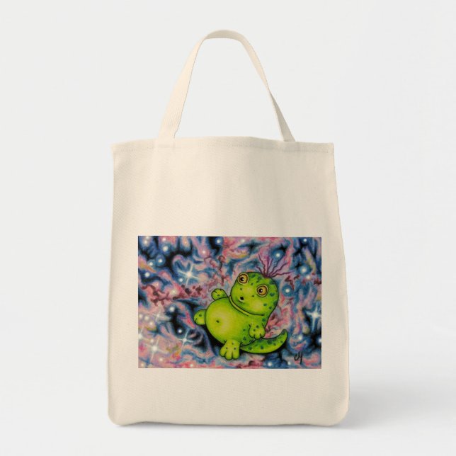 Tote Bag Melvin dans l'espace par Carrie Michael (Devant)