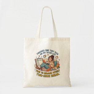 Tote Bag Mème de pause obligatoire de deux heures après une
