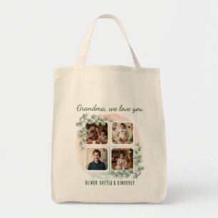 Tote Bag Mémé nous t'aimons 6 Collage de photos Eucalyptus