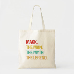 Tote Bag Mens Mack The Man The Myth The Legend