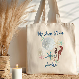 Tote Bag Mer Vie Dollars de sable Floride