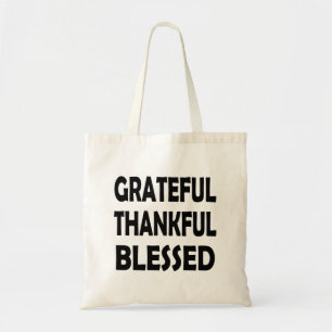 Tote Bag Merci coeur Bénédictions gracieuses