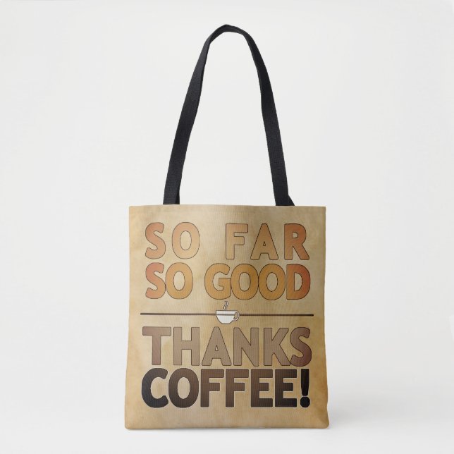 Tote Bag Merci Coffee (Devant)