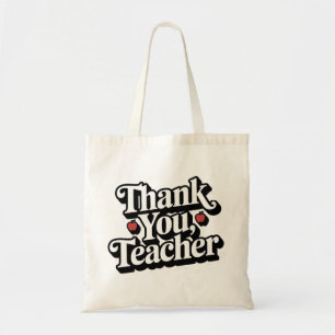 Tote Bag Merci d'appréciation de l'enseignant