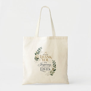 Tote Bag Merci d'avoir inspiré tant de vies