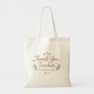 Tote Bag Merci Professeur de Nous Aider à Grandir