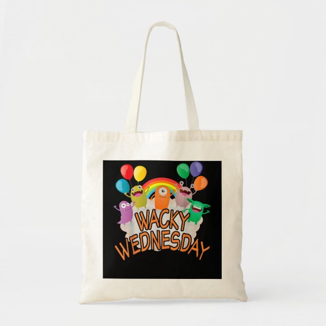 Tote Bag MERCREDI, MERCREDI, Chemise. Vêtements pour le jou (Devant)
