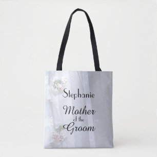 Tote Bag Mère de la chambre Nom Faux Vintage dentelle