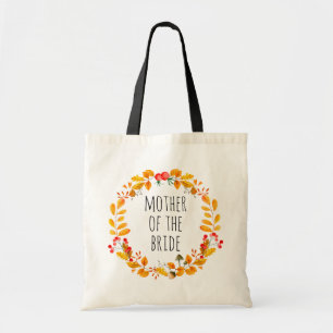 Tote Bag Mère de la mariée. Mariage jaune automne. Automne