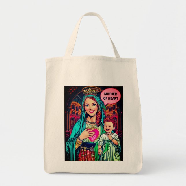 Tote Bag Mère des cœurs (Devant)
