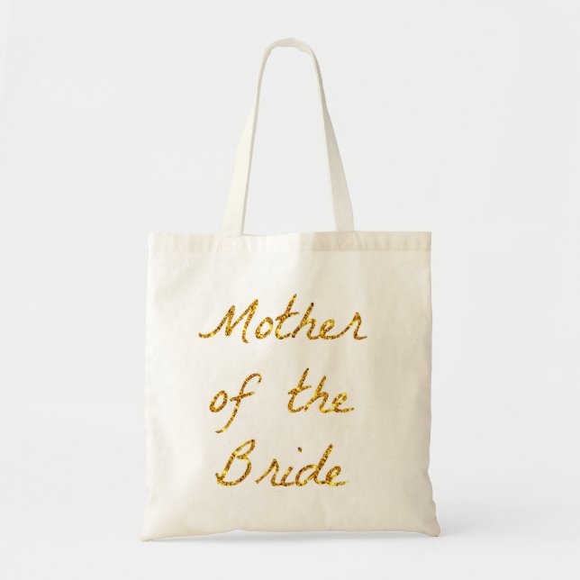 Tote Bag Mère des parties scintillantes Fourre-tout d'or de (Devant)