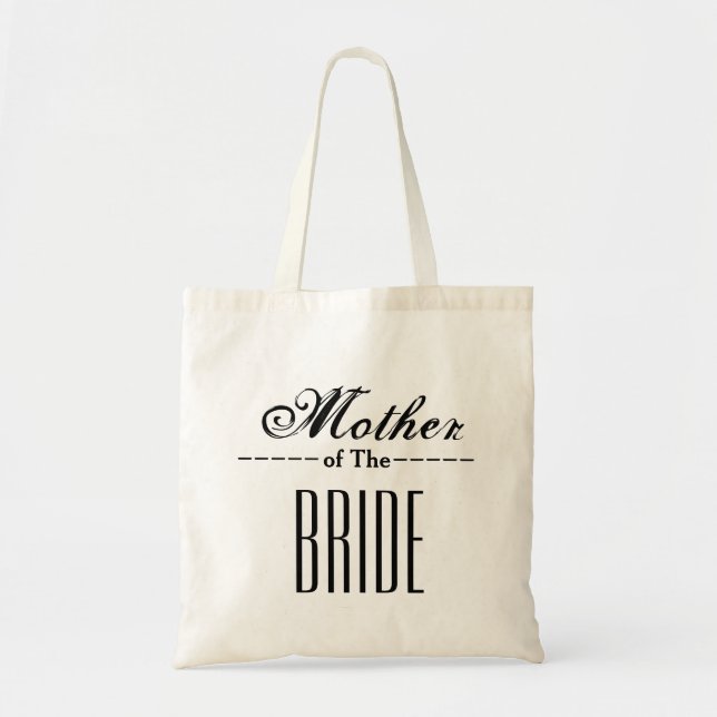 Tote Bag Mère du mariage de jeune mariée personnalisé (Devant)