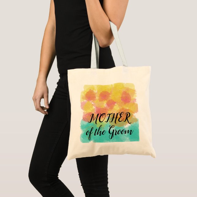Tote Bag Mère du Marié Aquarelle (Devant (produit))