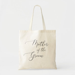 Tote Bag Mère du marié   Mariage élégant et minimaliste