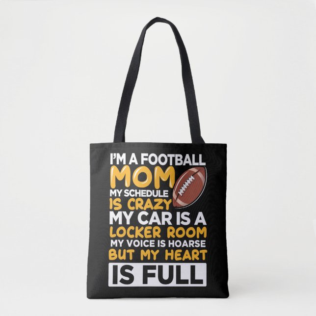 Tote Bag Mère d'un joueur de football américain (Devant)