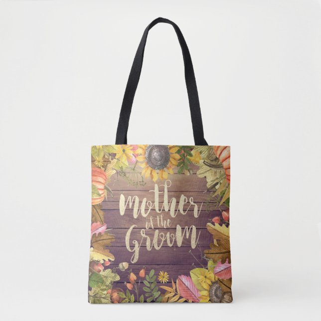 Tote Bag Mère mariage de la chambre d'automne Maple Citroui (Devant)