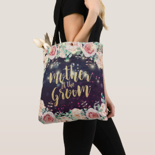 Tote Bag Mère mariage de la chambre Floral Purple Éperche