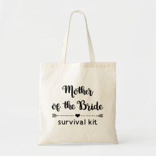 Tote Bag Mère mignonne de la trousse de survie de mariée