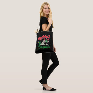Tote Bag Merry Cruisemas, équipage de croisière de Noël en