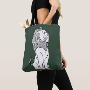 Tote Bag Merveilleux Magicien d'Oz, Brave Lion Peureux