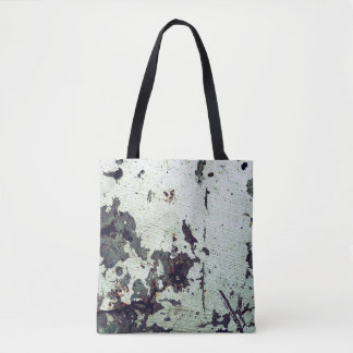 Tote Bag Metal texture with scratches and cracksabstract, a