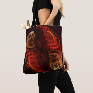 Tote Bag Métamorphose Art Abstrait