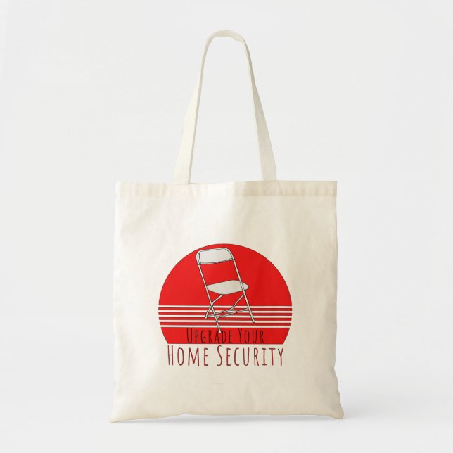 Tote Bag Mettre à niveau votre sécurité à domicile (Devant)
