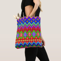 Tote Bag, Mexican Festive Colourful Designs