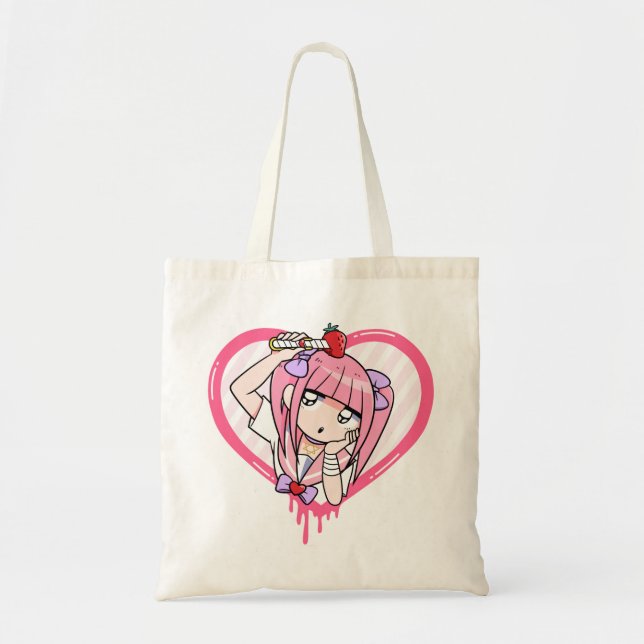 Tote Bag MHC heart window (Devant)
