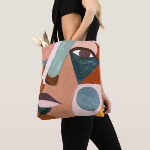 Tote Bag Mi-face Geo