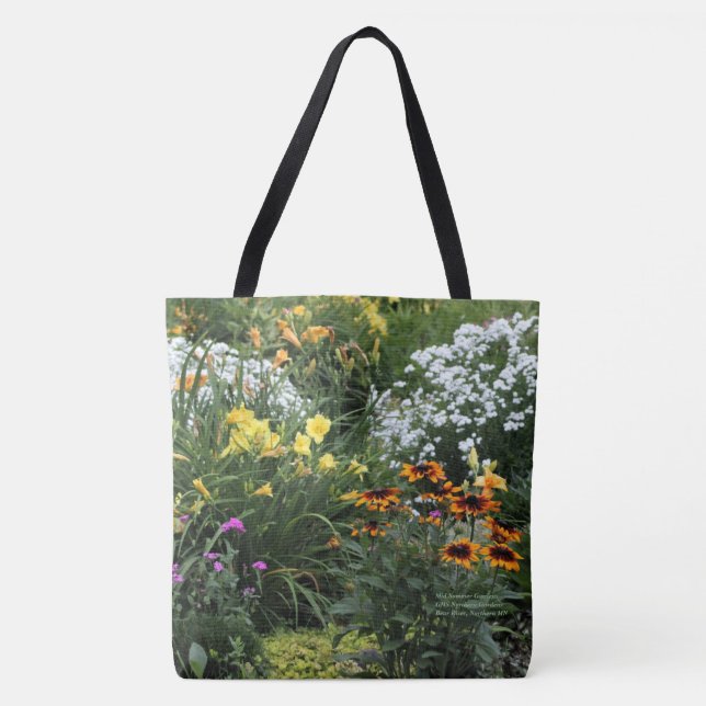 Tote Bag Mi jardins d'été (Devant)