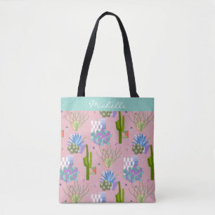 Tote Bag Mi-siècle Moderne Paysage du désert Toutes les c