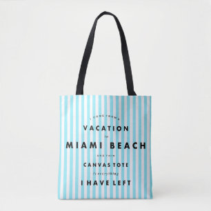 Tote Bag Miami Beach, la Floride, vacances, cool drôle de