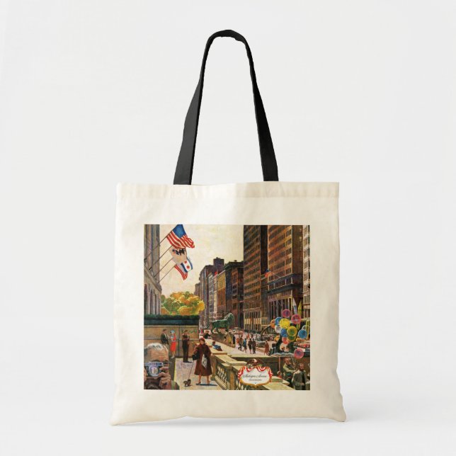 Tote Bag Michigan Avenue, Chicago par John Falter (Devant)