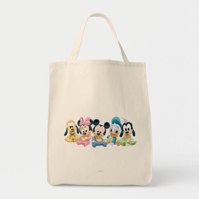 Tote Bag Mickey bébé et amis (Devant)