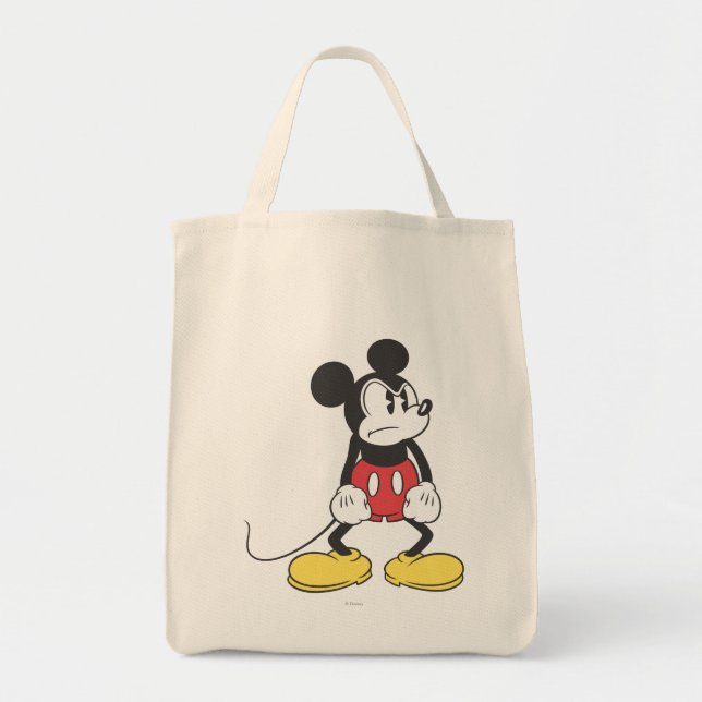 Tote Bag Mickey classique | Pose en colère (Devant)