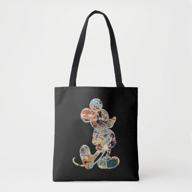 Tote Bag Mickey classique | Silhouette comique (Devant)