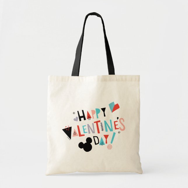 Tote Bag Mickey coupe papier | HEUREUSE SAINTE-VALENTIN (Devant)