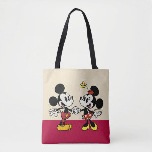Tote Bag Mickey et Minnie Holding Hands