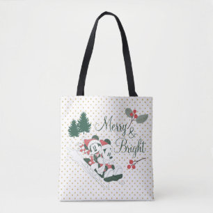 Tote Bag Mickey et Minnie  Joyeux et lumineux