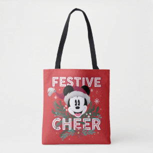 Tote Bag Mickey   Festive Cheer