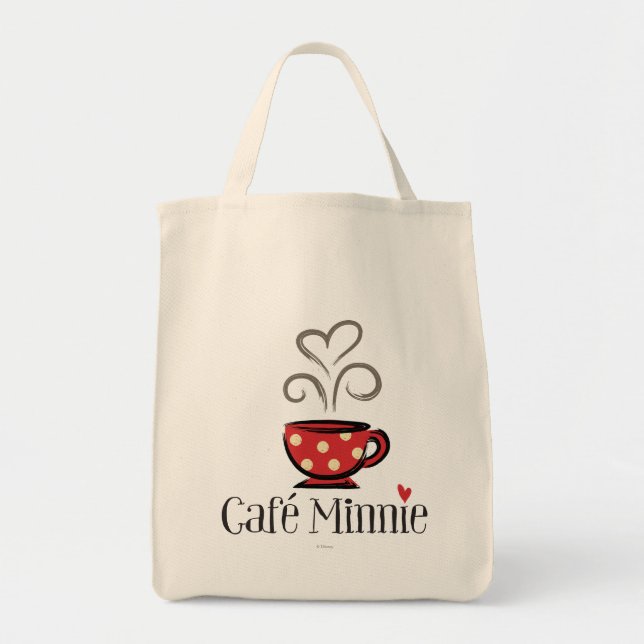 Tote Bag Mickey français | Caf � Minnie (Devant)