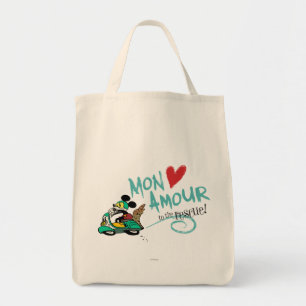 Tote Bag Mickey français Mon Amour