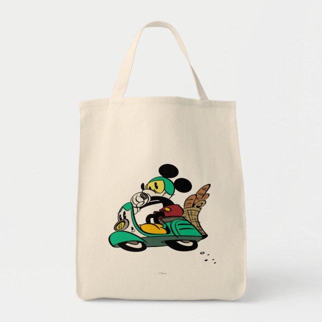 Tote Bag Mickey français | Vitesse Vespa (Devant)