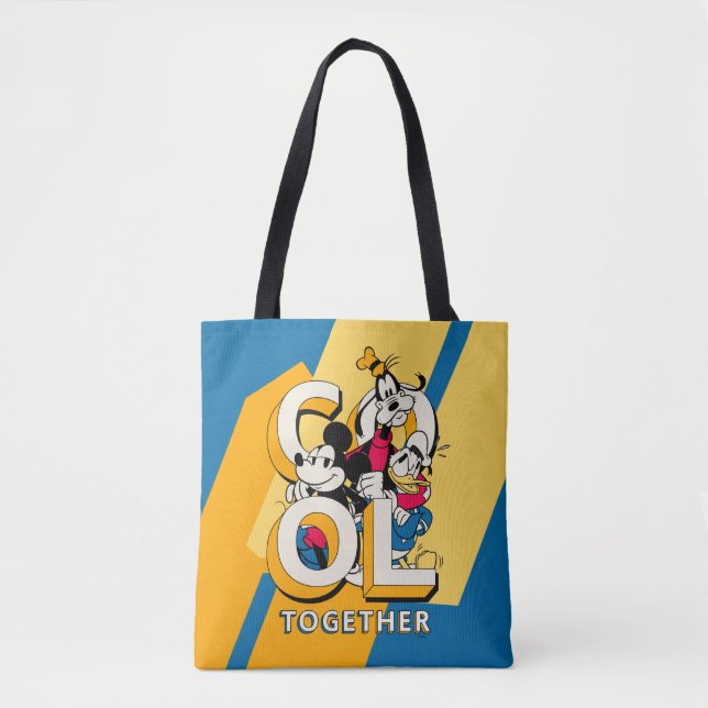 Tote Bag Mickey & Friends | Cool Ensemble (Devant)